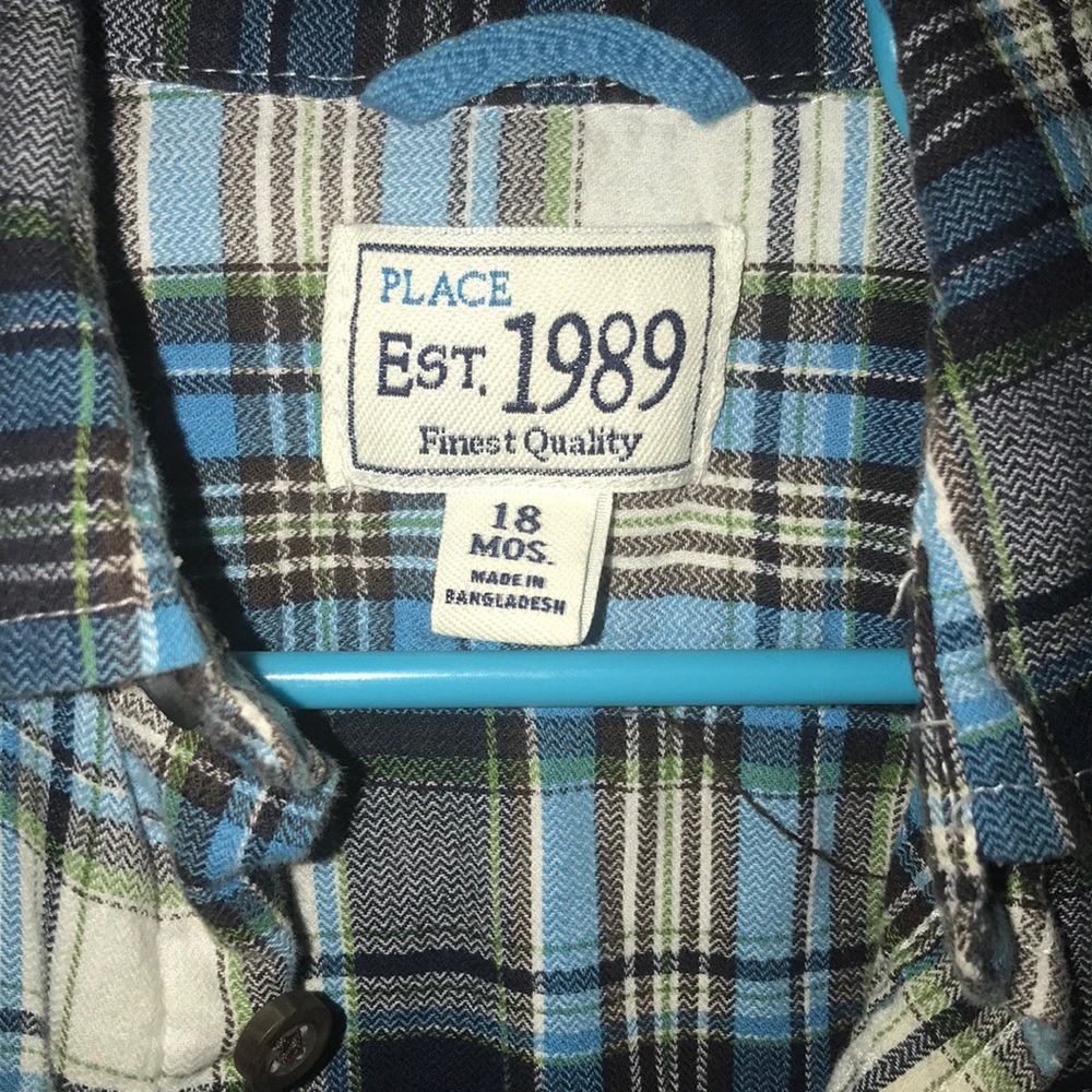 Boys 18m long sleeve shirt